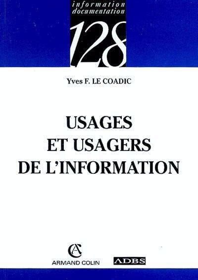 Usages et usagers de l'information (Information et documentation)